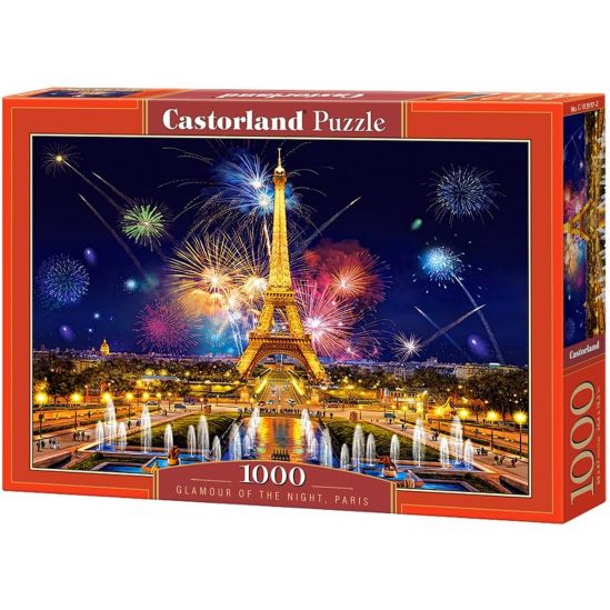 Пазлы Castorland 1000 «Очарование ночей-Париж» - фото 1