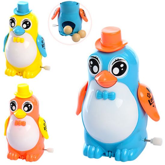 Заводная игрушка «Пингвин» 3 цвета - фото 1
