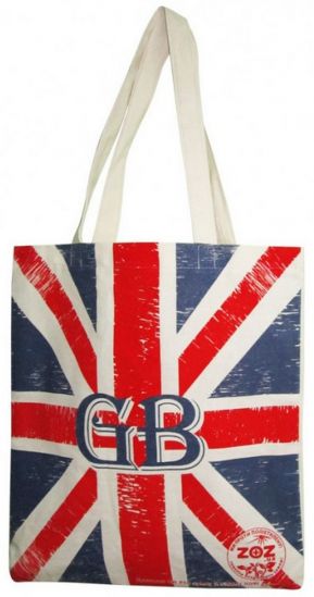 Эко-сумка хлопковая «Британский флаг» - фото 1