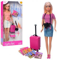 Кукла «Defa» с чемоданом