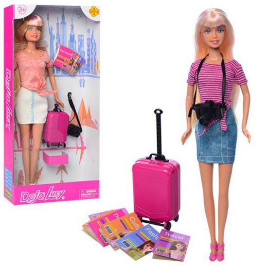 Кукла «Defa» с чемоданом - фото 1