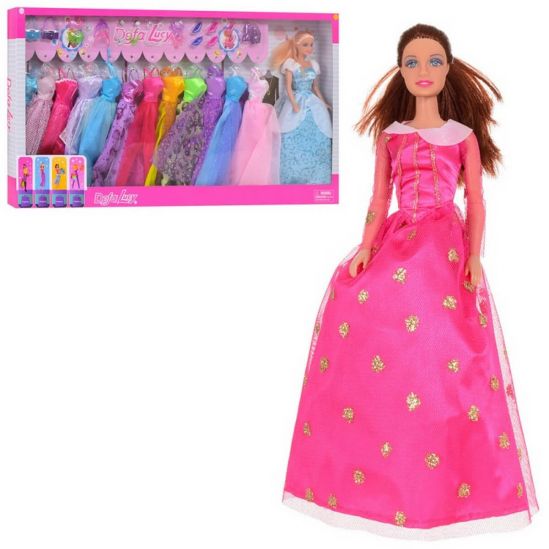 Кукла с платьями «Defa» 2 вида - фото 1