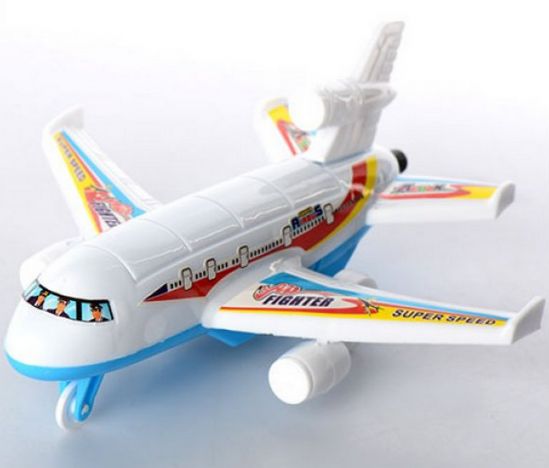 Заводная игрушка «Самолет» - фото 1