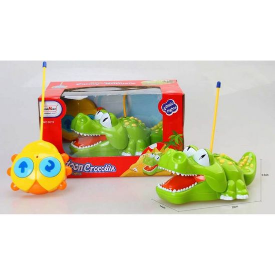 Музыкальная игрушка «Крокодил» на радиоуправлении - фото 1