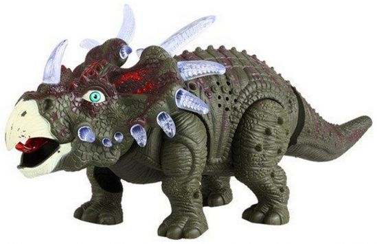 Динозавр «Трицератопс» для детей на батарейках - фото 3