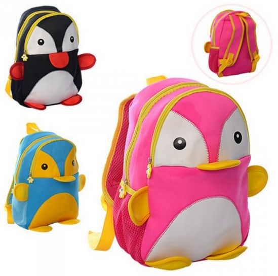 Рюкзак детский «Пингвин» 3 цвета - фото 1