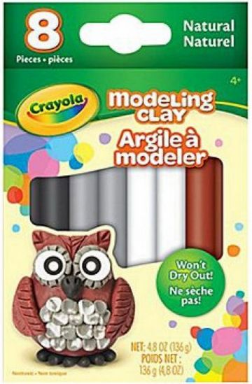 Пластилин Crayola Природные цвета 8 шт - фото 1