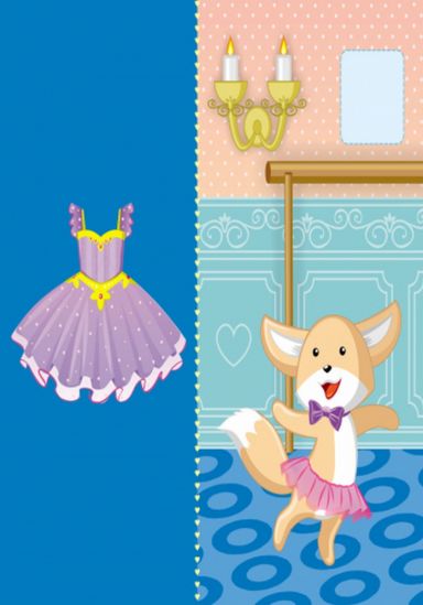 Украинская книга с наклейками «Одень куклу» Принцесса - фото 2