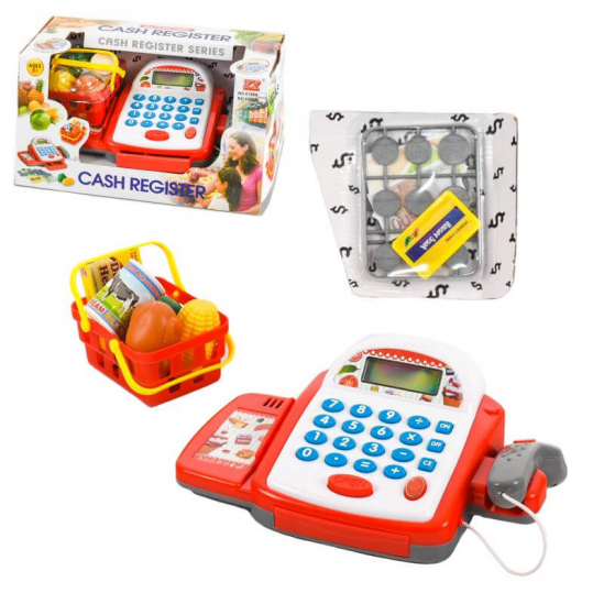 Кассовый детский аппарат с продуктами 2 вида - фото 2