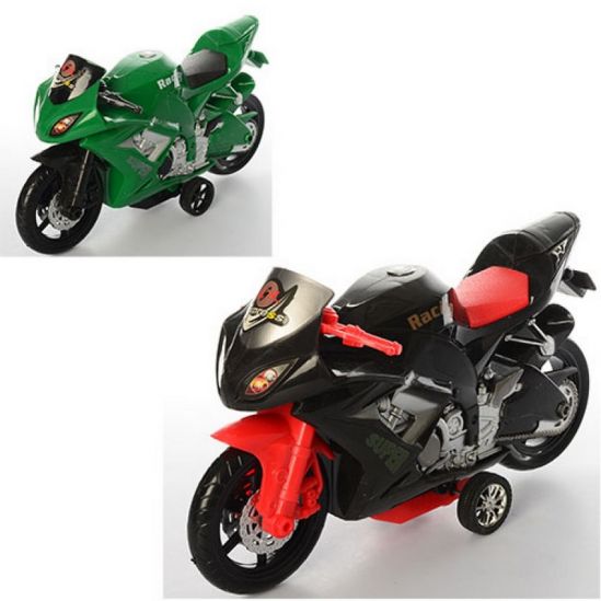 Детский мотоцикл 2 цвета - фото 1