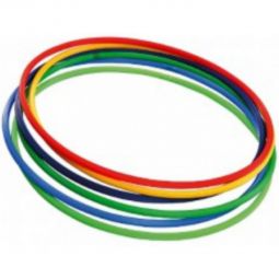 Обруч пластмассовый «Цветной»  диаметр 53 см