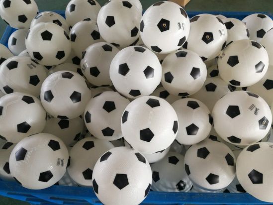 Мяч резиновый «Футбол» YW1897 - фото 1