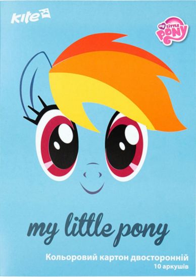 Картон цветной двухсторонний «My little pony» 10 цветов - фото 1