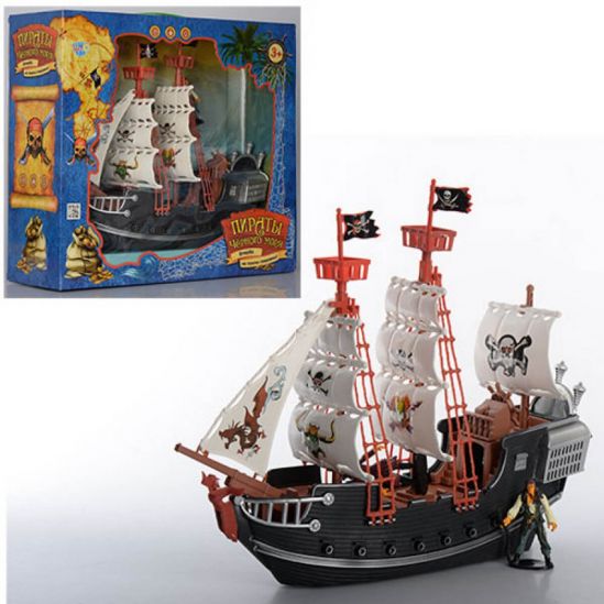 Набор пиратов с фигурками «Пираты Черного моря» - фото 1