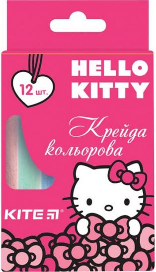 Мел цветной Kite «Hello Kitty» 12 шт - фото 1