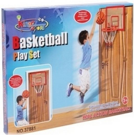 Баскетбольная корзина с мячом 37881 - фото 1