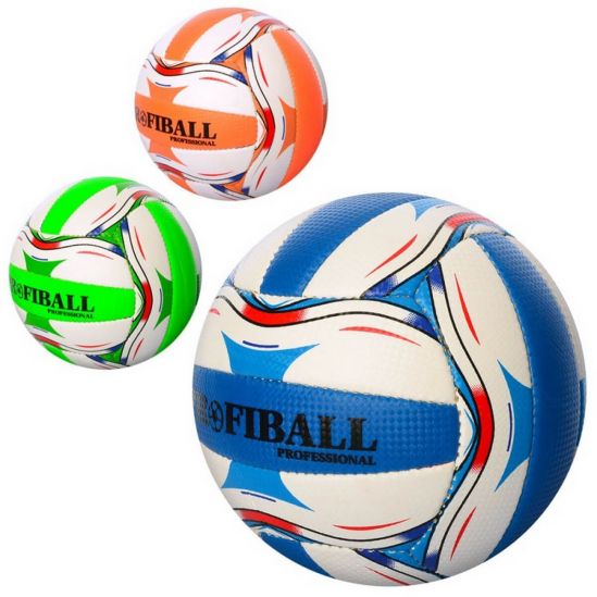 Мяч волейбольный 3 цвета 1110-ABC - фото 1