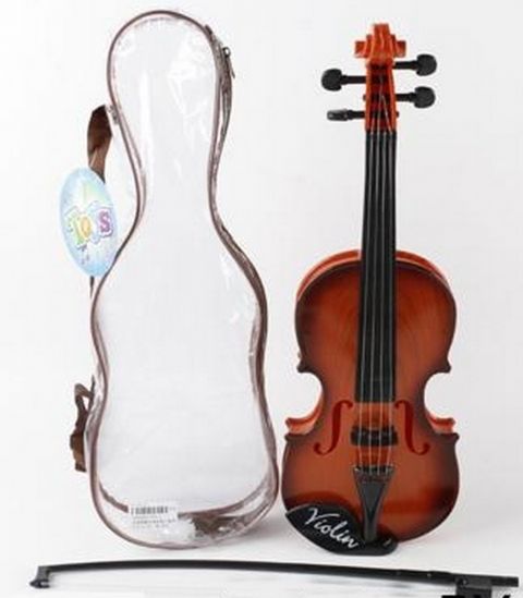 Детская скрипка в чехле - фото 1