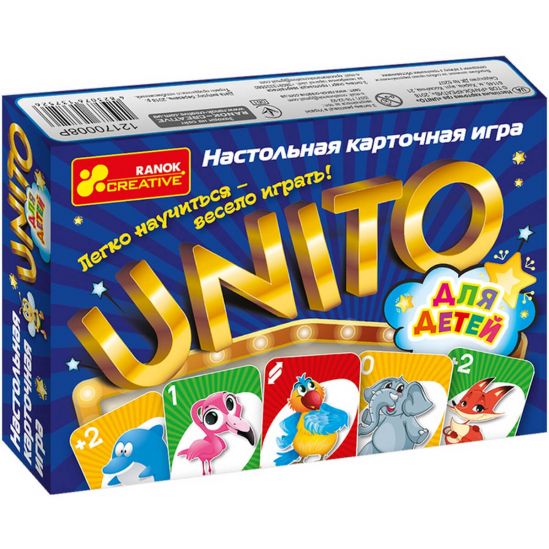 Настольная карточная игра «Unito» для детей - фото 1