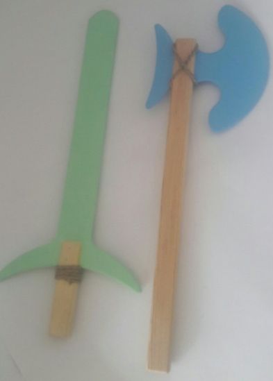 Топор и меч для мальчика - фото 1