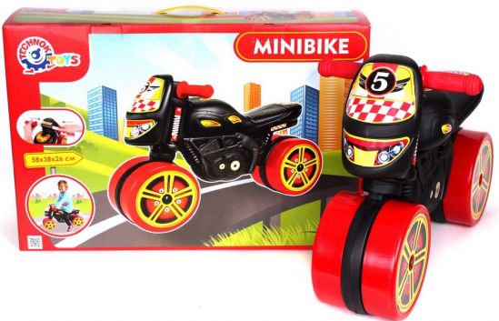 Минибайк Технок с широкими колесами для детей - фото 2