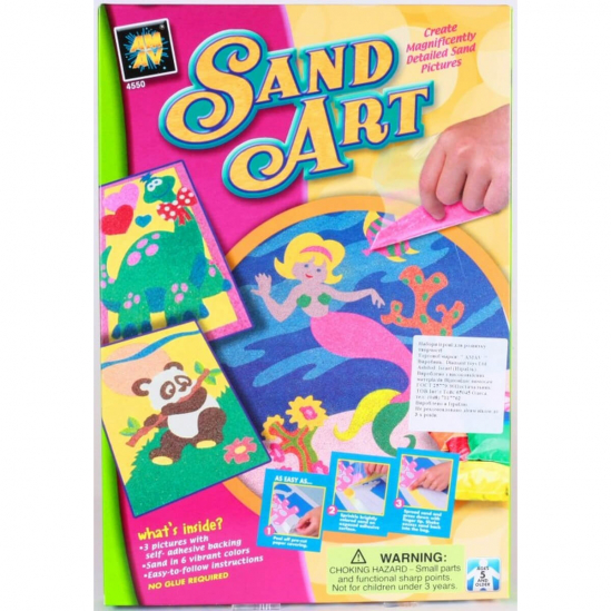 Картина из песка «Sand Art» для детей 4550B - фото 1