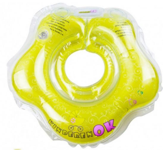 Круг для купания младенца «Floral Lime» - фото 1