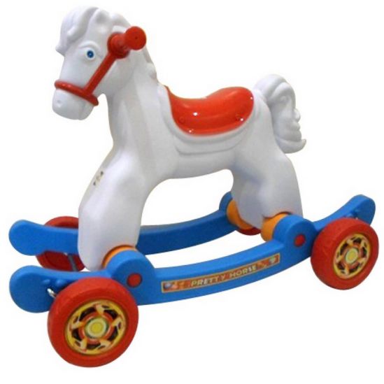 Каталка детская «Лошадка с колесами» Орион - фото 1