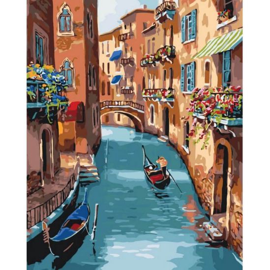 Картина по номерам «Солнечная Венеция» - фото 1