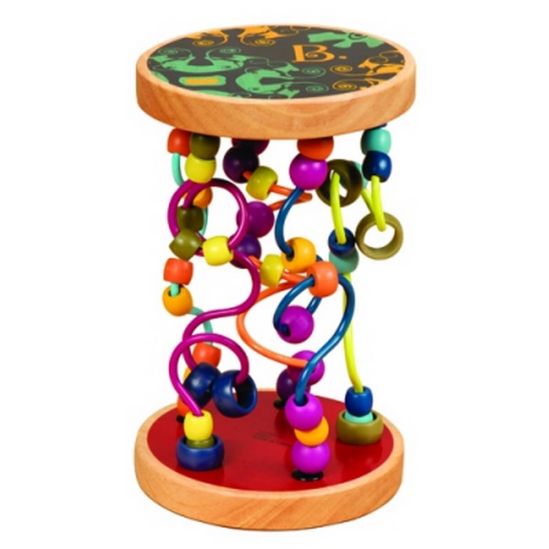 Развивающая деревянная игрушка «Разноцветный лабиринт» Battat - фото 1