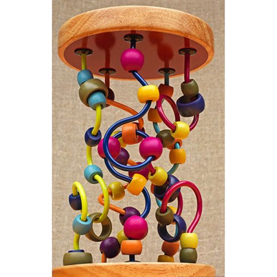 Развивающая деревянная игрушка «Разноцветный лабиринт» Battat - фото 3