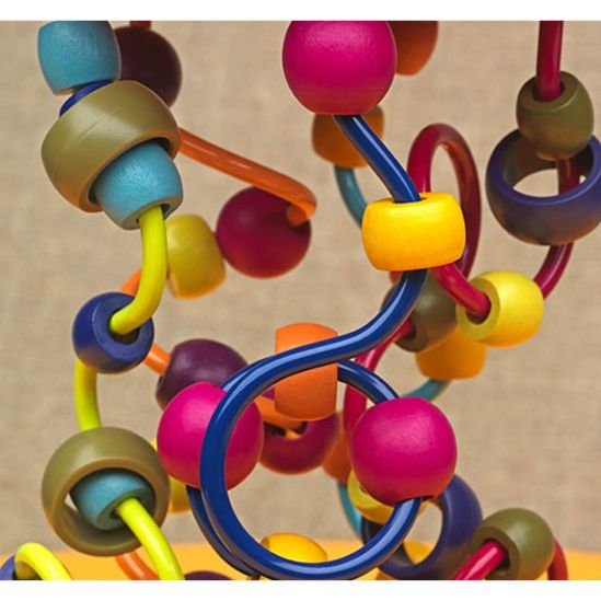 Развивающая деревянная игрушка «Разноцветный лабиринт» Battat - фото 4