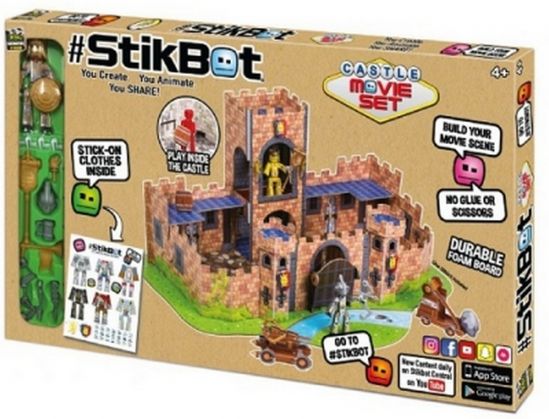 Игровой набор для анимационного творчества Stikbot «Замок» - фото 1