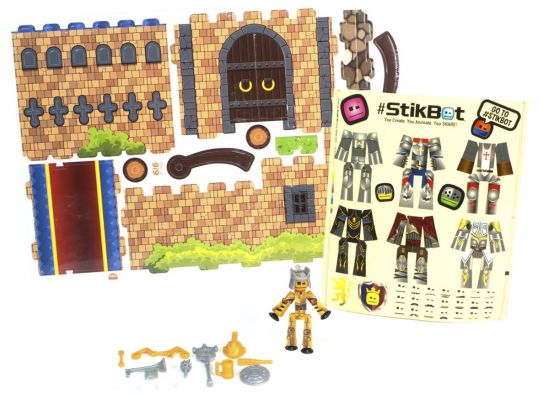 Игровой набор для анимационного творчества Stikbot «Замок» - фото 2