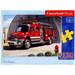 Кастор пазлы 120 «Пожарная машина»
