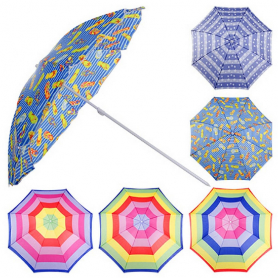 Пляжный зонт диаметром 220 см MH-1097 - фото 1