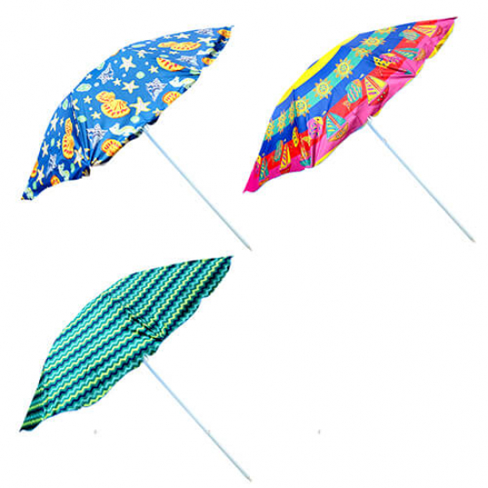 Пляжный зонт с защитным покрытием диаметр 220 см - фото 1