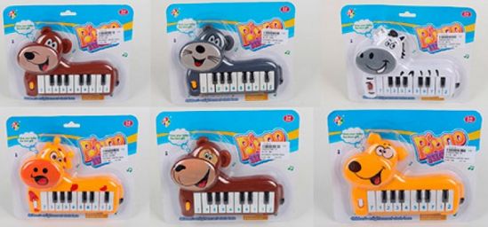 Пианино «Животные» 6 видов для детей - фото 1
