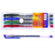Ручки гелевые 4 цвета