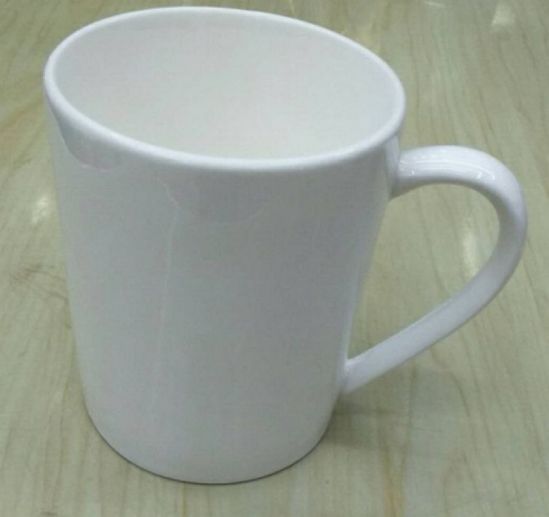 Чашка керамическая белая 350 мл - фото 1