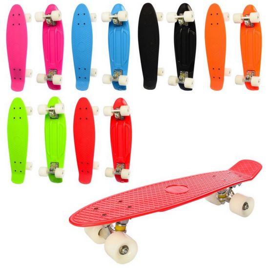 Скейт «Penny board» 6 цветов со световыми эффектами - фото 1