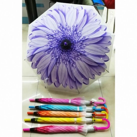 Зонтик «Цветок» детский 6 цветов - фото 1