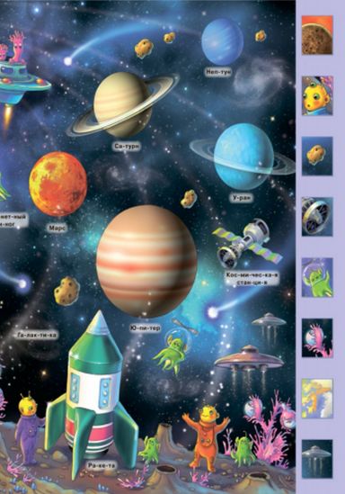 Плакат для настенного обучения «Приключения в космосе» - фото 2