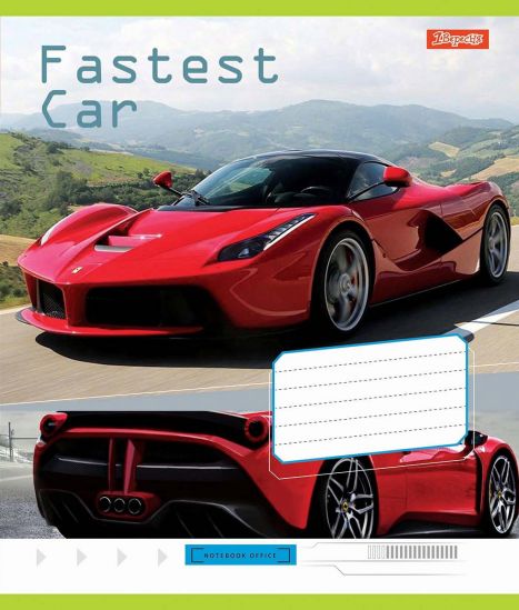 Упаковка тетрадей «Fastest car» клетка 36 л - фото 5