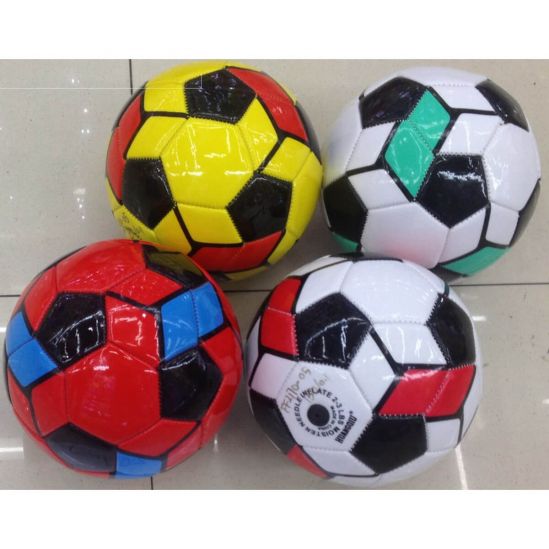 Мяч маленький футбольный 4 вида YW0197 - фото 1