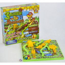Развлекательная игра «Лестницы и змейки»