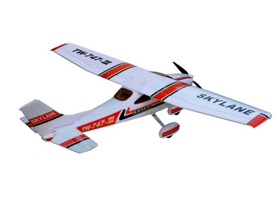 Модель самолета на радиоуправлении VolantexRC Cessna 182 Skylane (TW-747-3) 1560мм RTF - фото 6