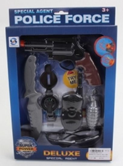 Полицейский детский набор на батарейках - фото 1
