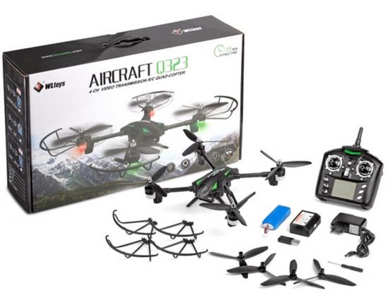 Квадрокоптер на р/у WL Toys Q323-E Racing Drone с камерой Wi-Fi 720P - фото 10