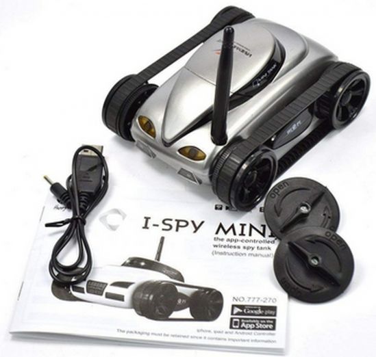Танк-шпион WiFi Happy Cow I-Spy Mini с камерой - фото 4